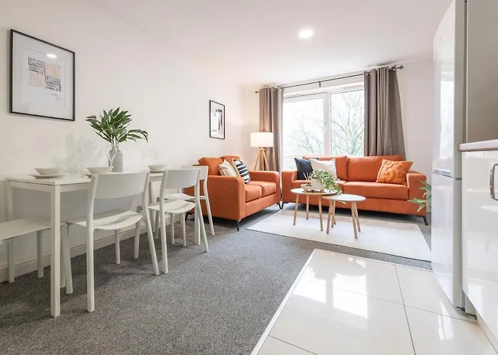 Apartamento Spacious 3BR Apt Guests 6 Parking Central Leeds Leeds (West Yorkshire)